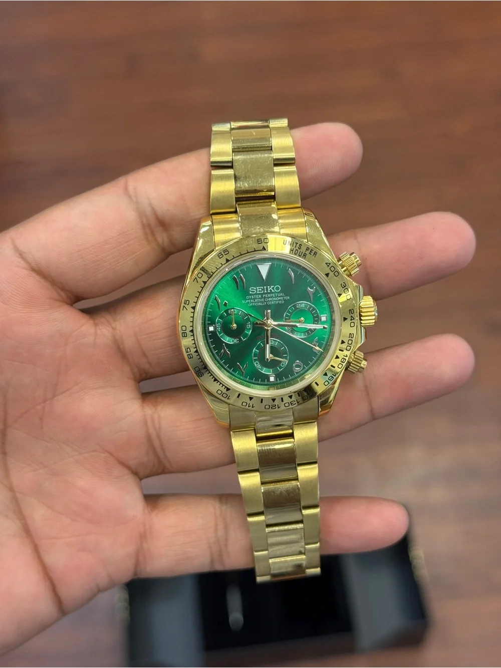 Seiko gold tone