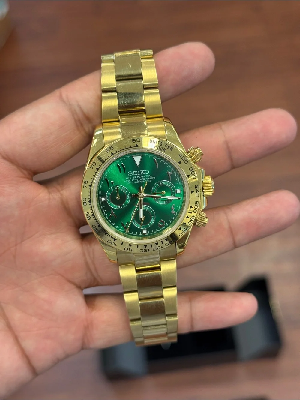 Seiko gold tone