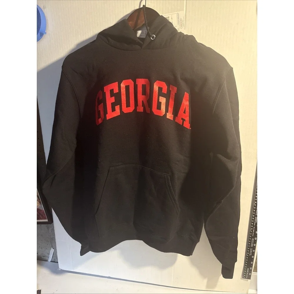Georgia Bulldogs‎ Champion Adult Black/Red Mens Small Brand New With Tags