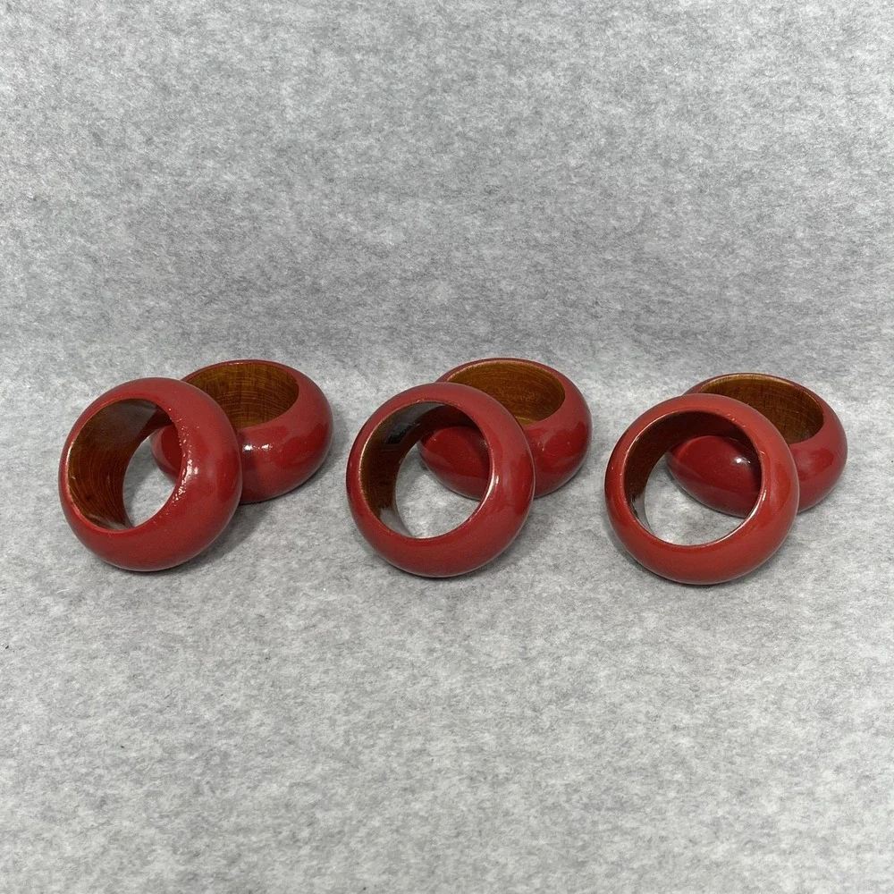 Vintage America red lacquer