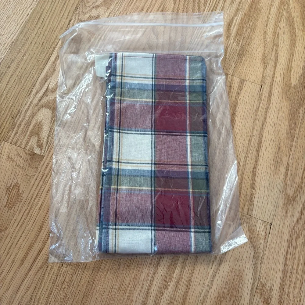 Longaberger elegant plaid