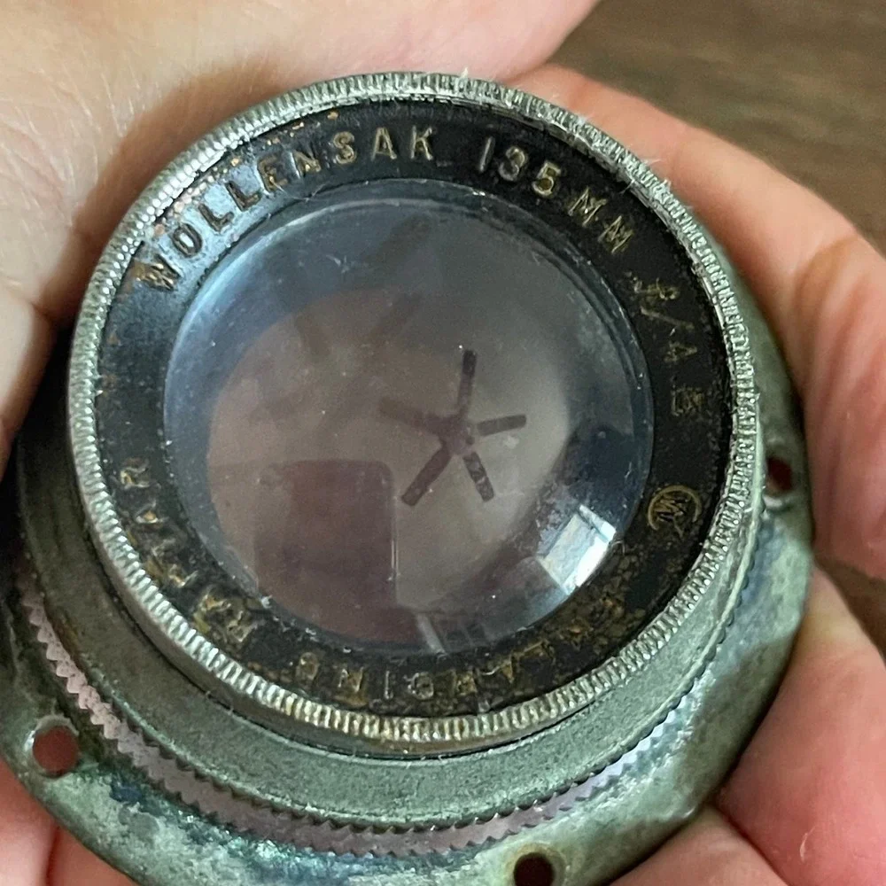 Vintage Wollensak Lens 35mm f/4.5 Enlarging Raptar