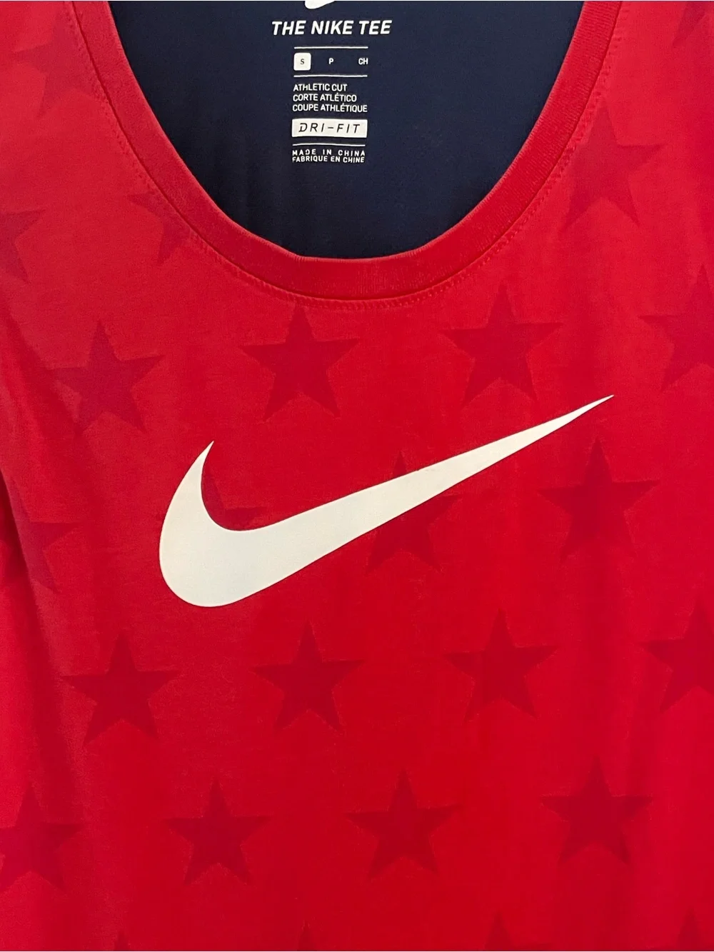 Nike vertically panel design