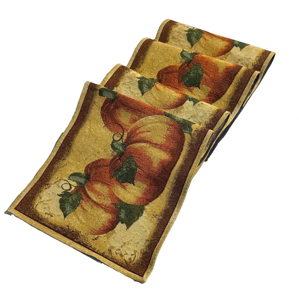 Fall Harvest Tapestry‎ Table Runner 12.5