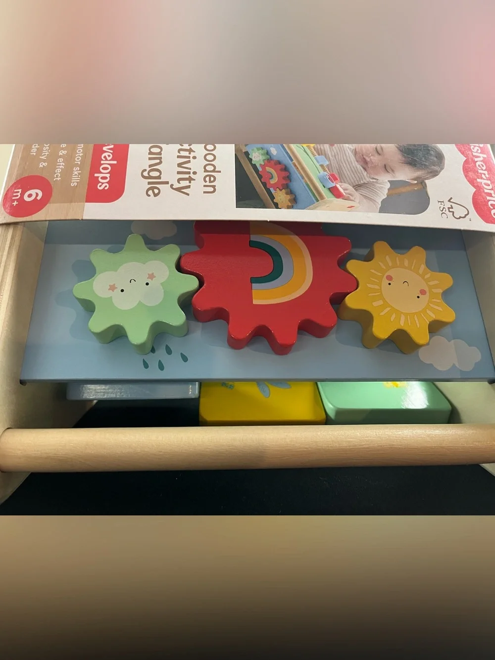 Fisher-Price engaging wooden