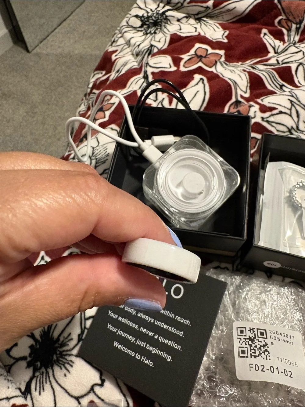 Halo smart ring