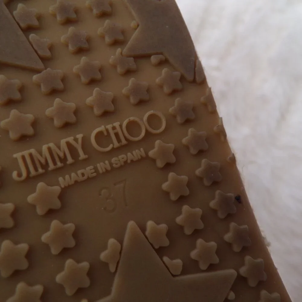 Jimmy Choo suede jute wear