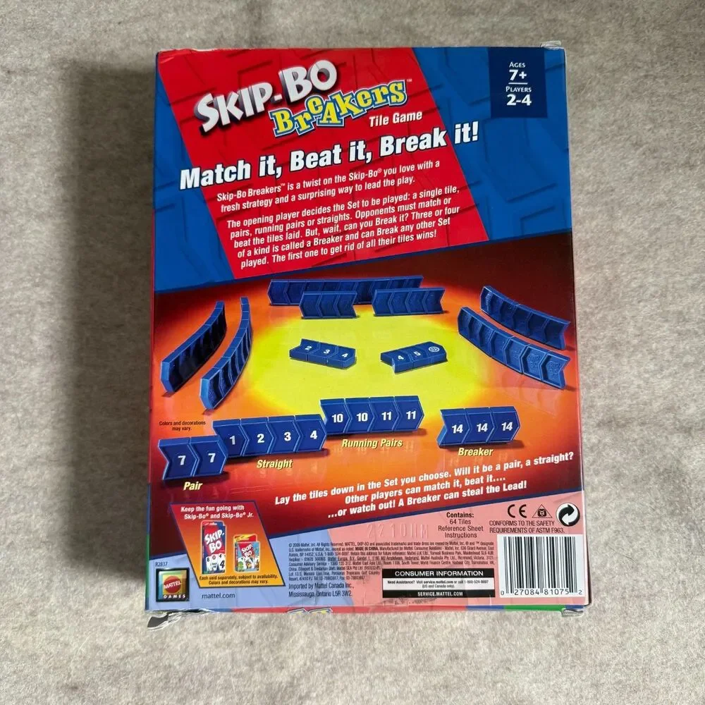 Mattel skip bo