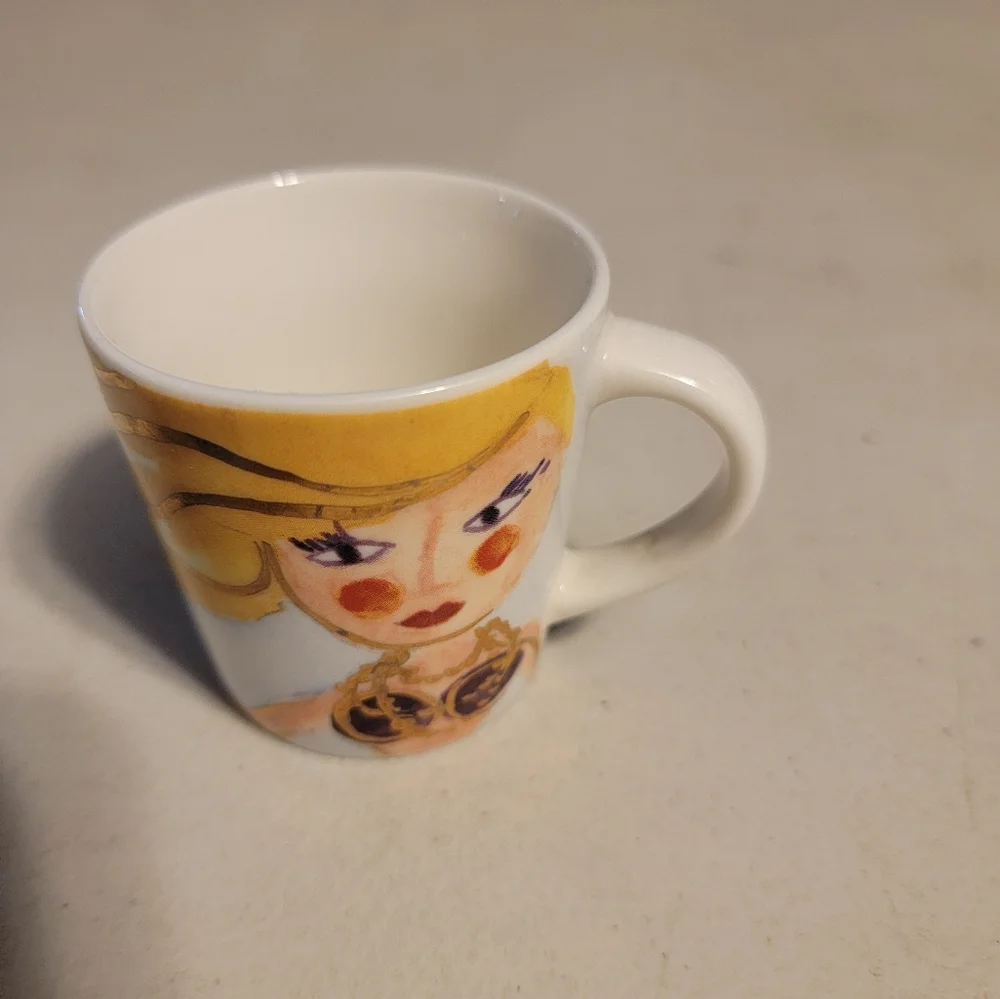 Starbucks 3 fl oz 2015 Mini Mug  Mermaid‎ Seahorse