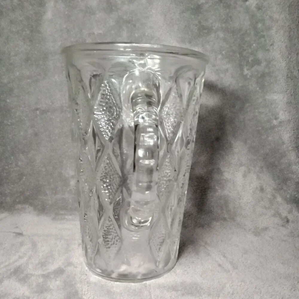 Unmarked clear glass