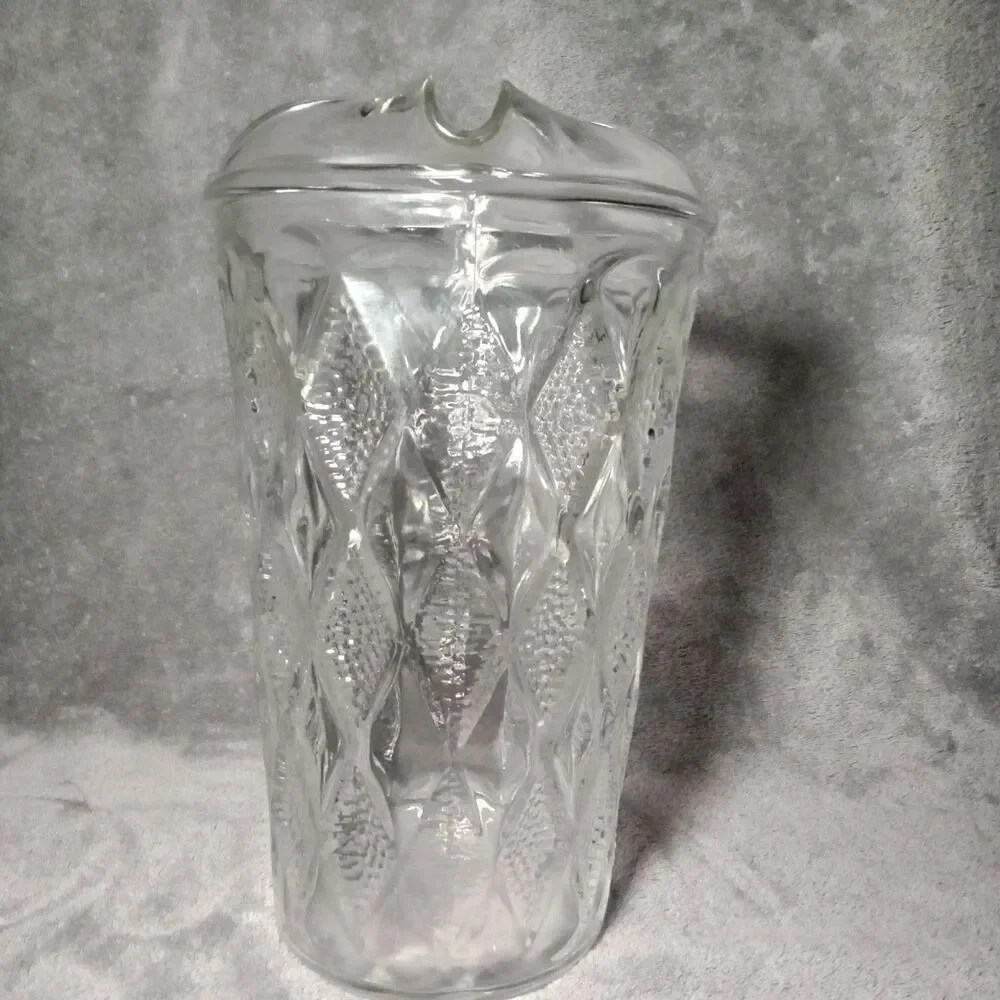 Unmarked clear glass