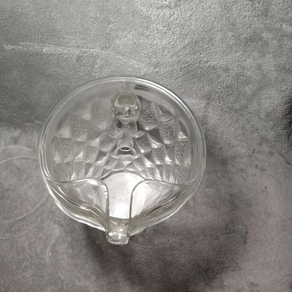 Unmarked clear glass