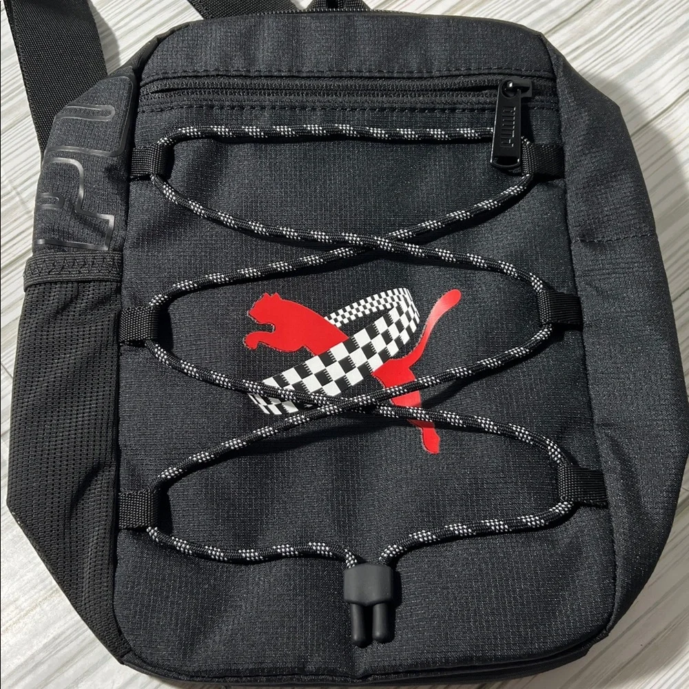 Puma black checkered