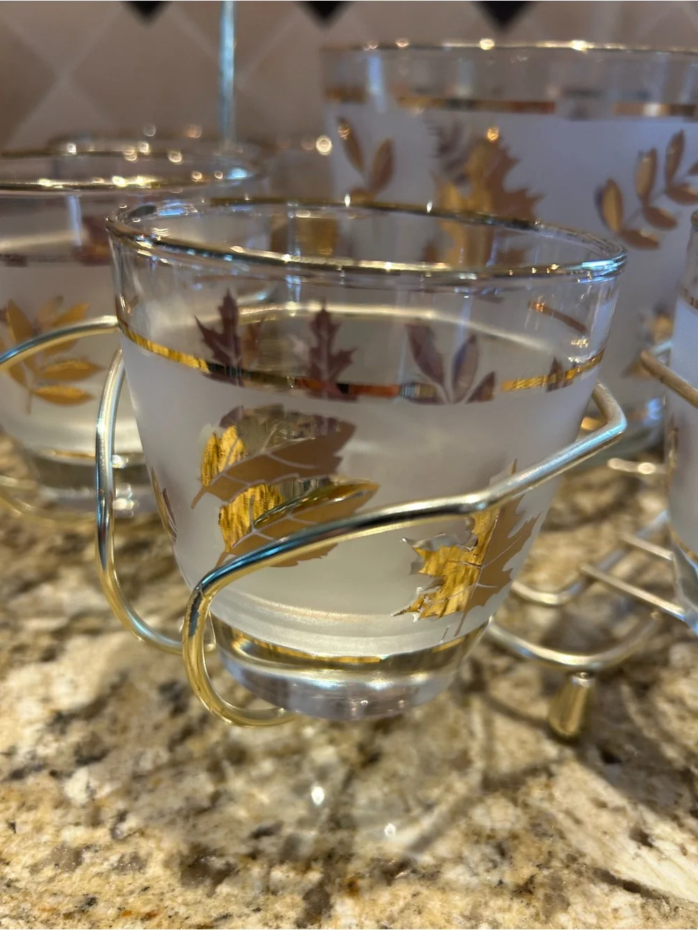Libbey vintage mcm