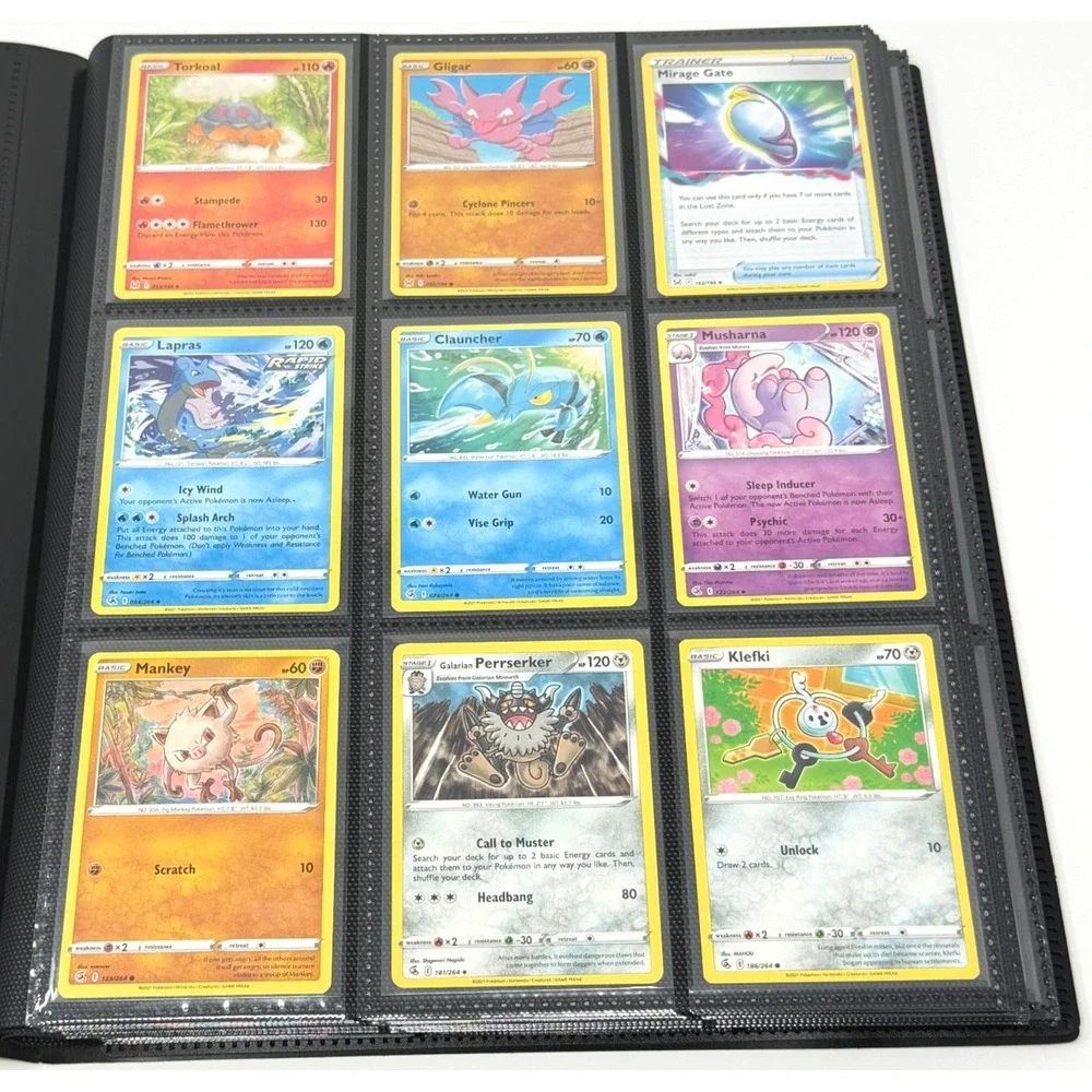 Pokemon TCG Binder‎ Lot 237 Cards EX Holo Reverse Rare EX NM Modern Collection