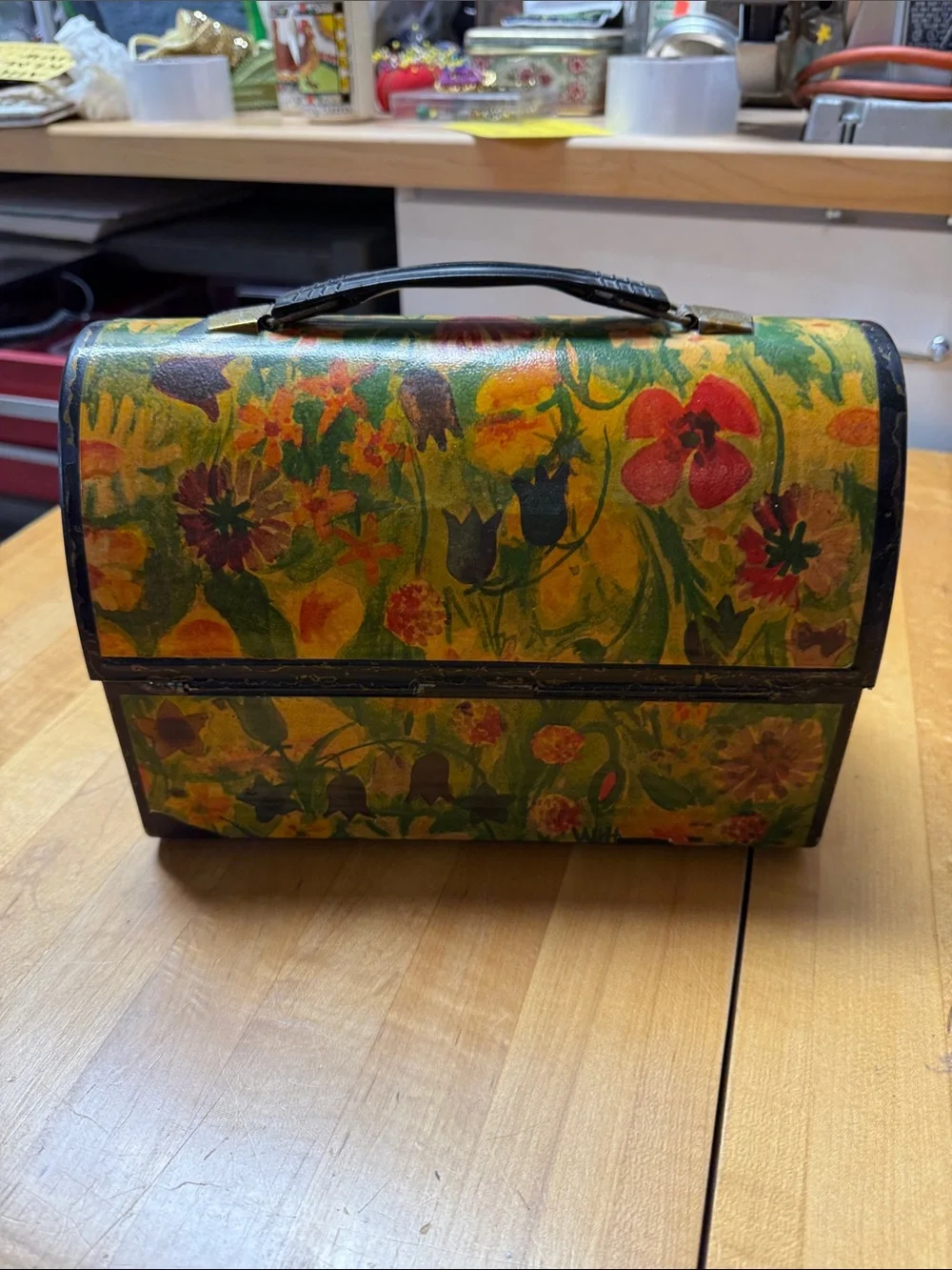 Vintage stylish lunchbox