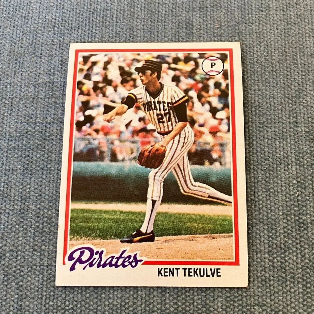 1978 Topps Pittsburgh Pirates Baseball Card Trading Card