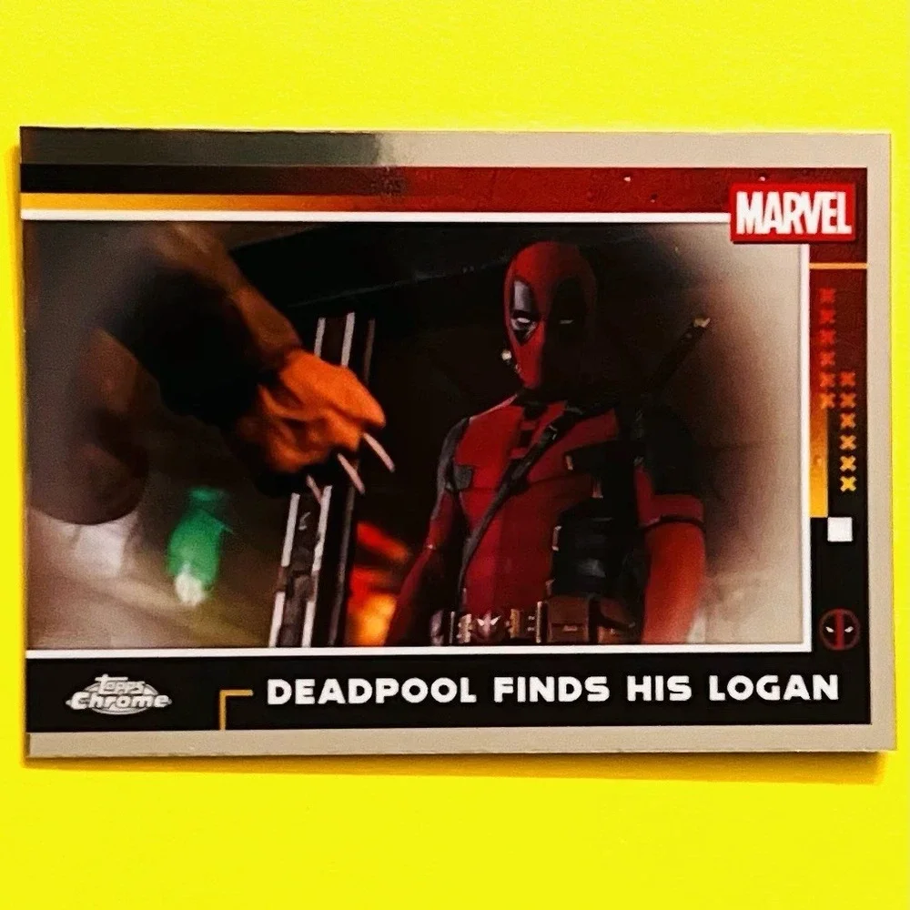 Marvel Deadpool & Wolverine Deadpool Finds‎ His Logan 2025 Topps Chrome #62