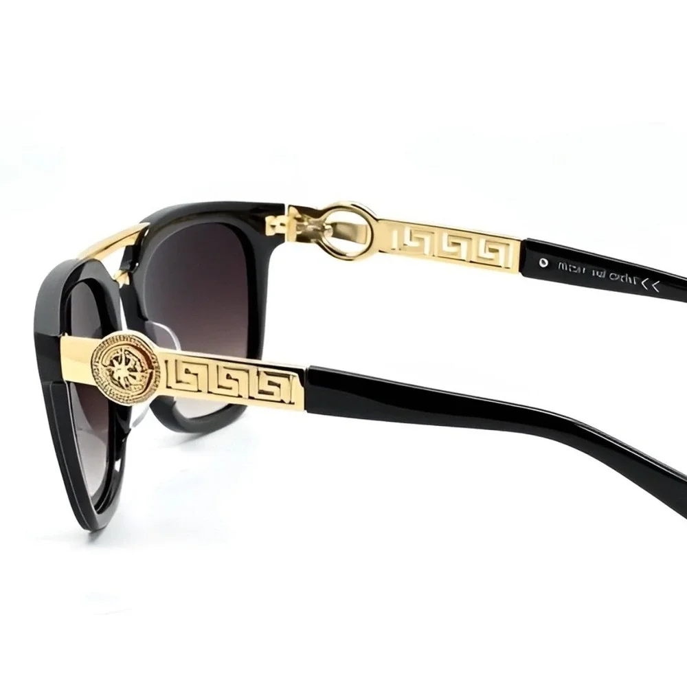 Modern Sunglasses Rectangular Bold Shape Eyewear Eye Glasses Men Male Lentes New