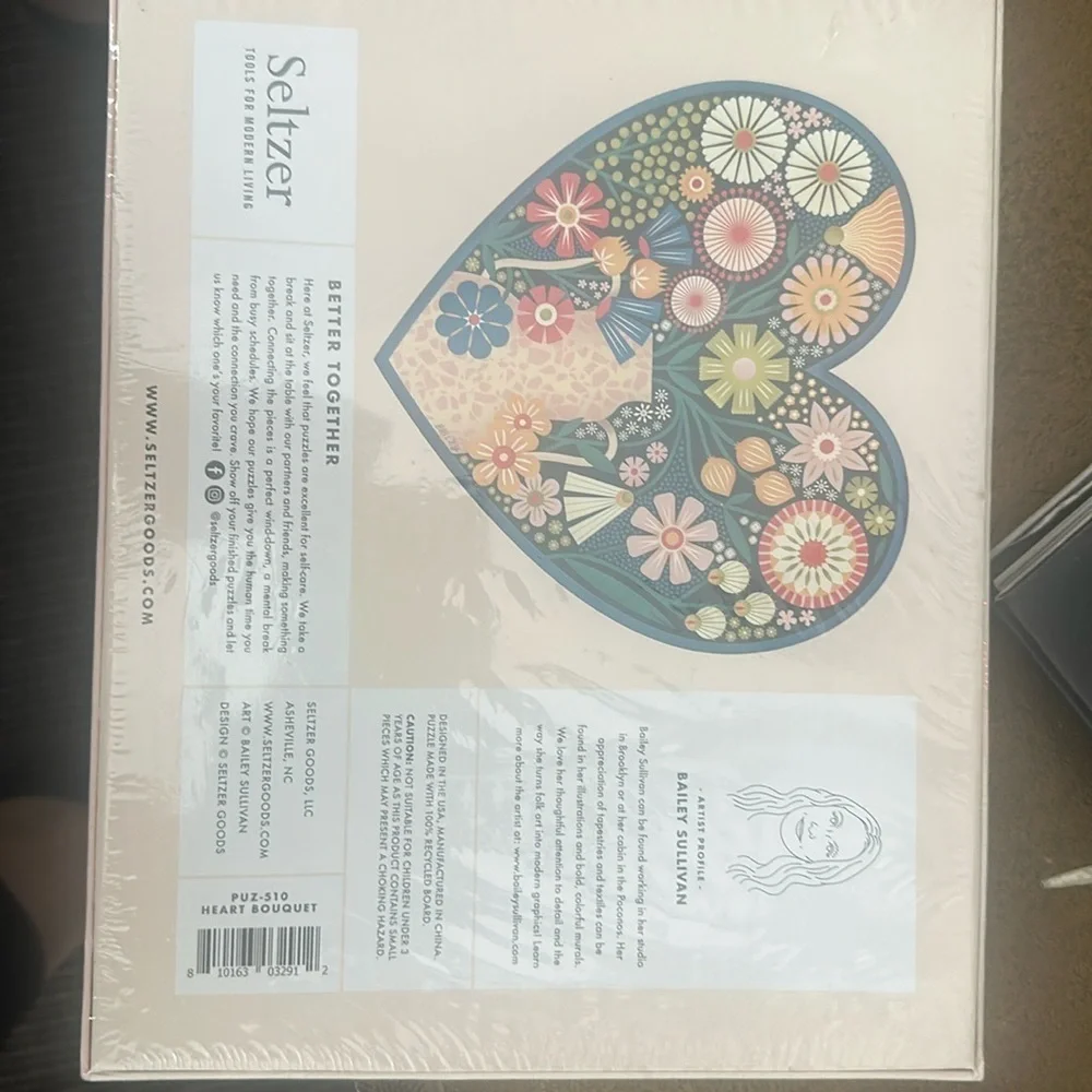 Seltzer heart puzzle