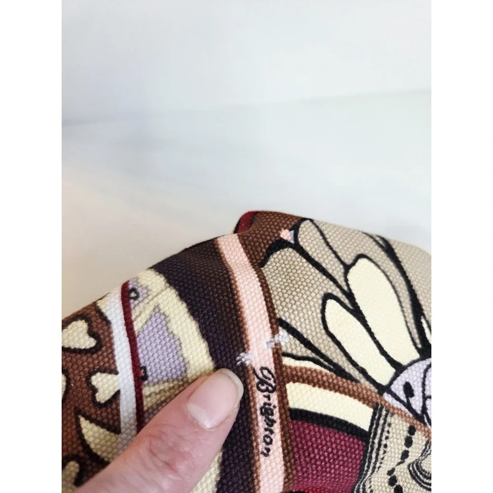 Brighton canvas leather