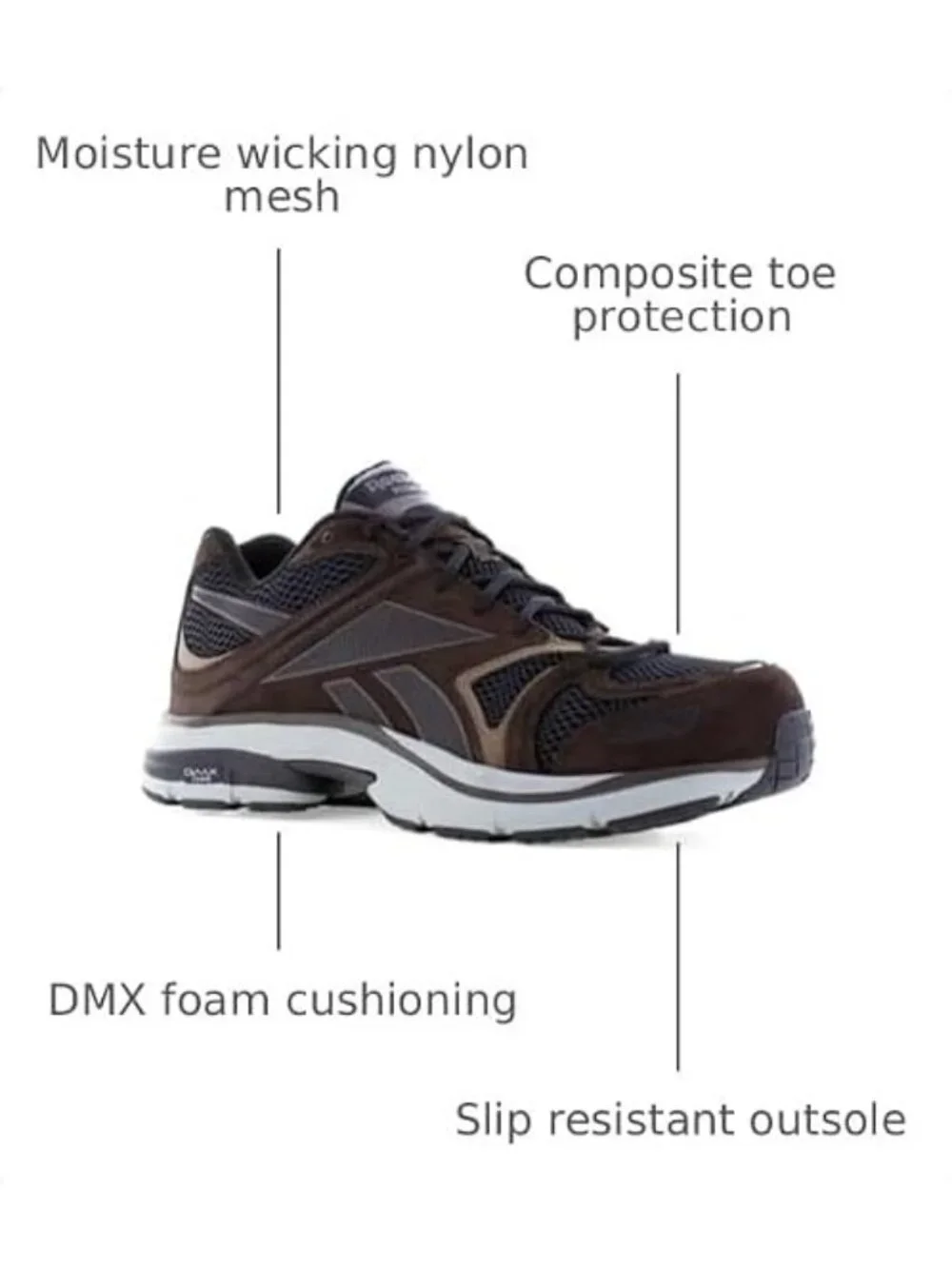 Reebok plus 12 brown