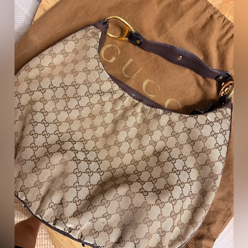 Gucci hobo dustbag outings