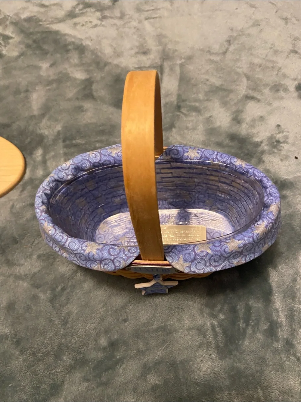 Longaberger liner handle wooden