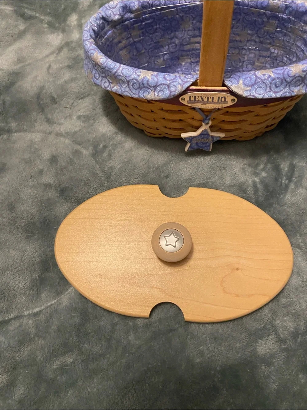 Longaberger trim liner basket