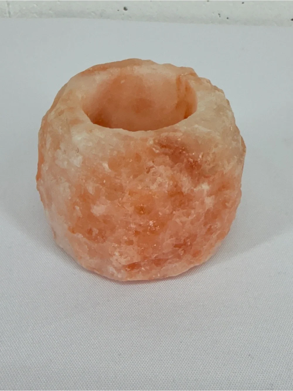 Himalayan salt tea light holder