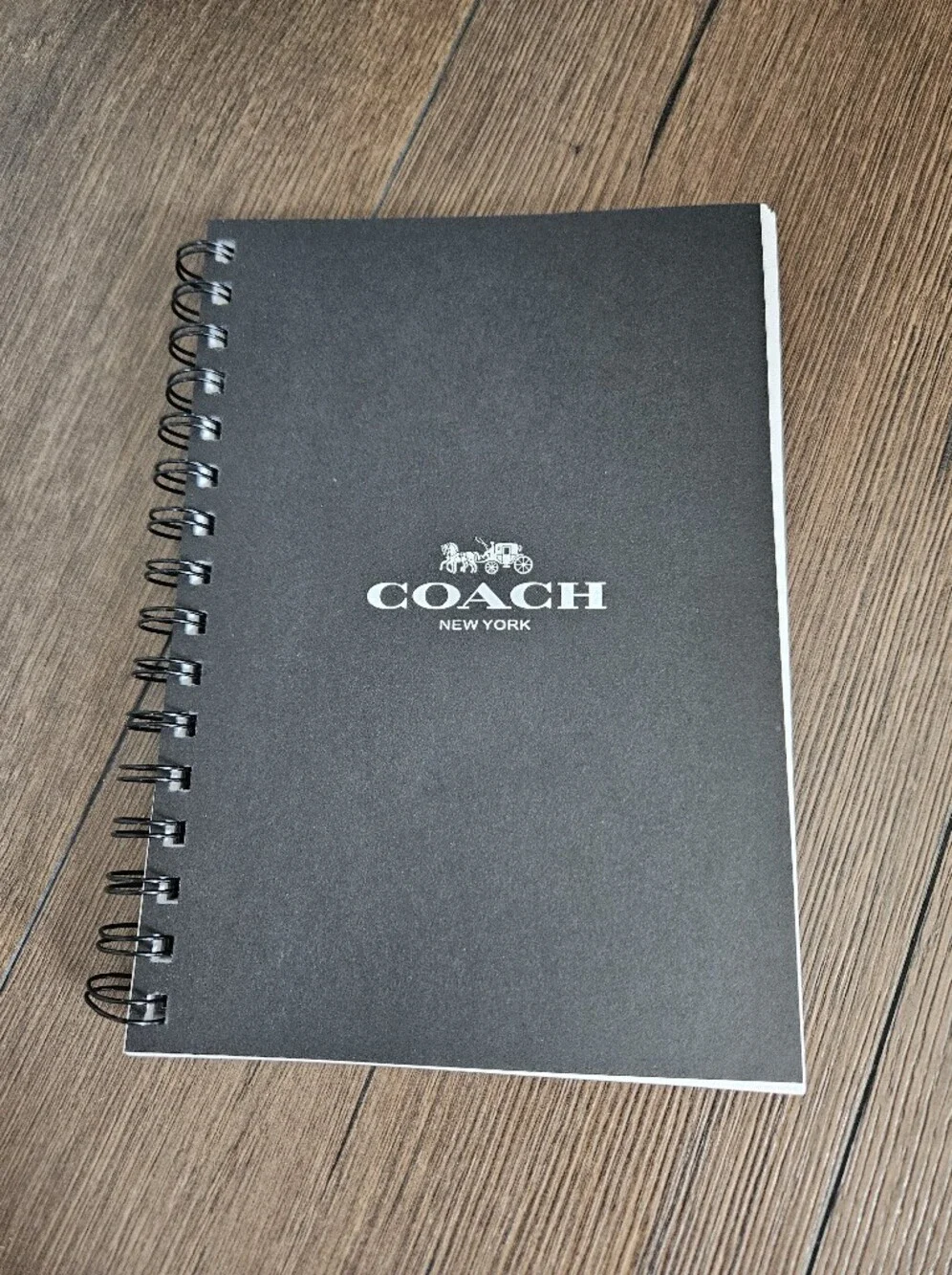 NEW COACH New York Spiral Notebook | Heritage Story | Protective Cover