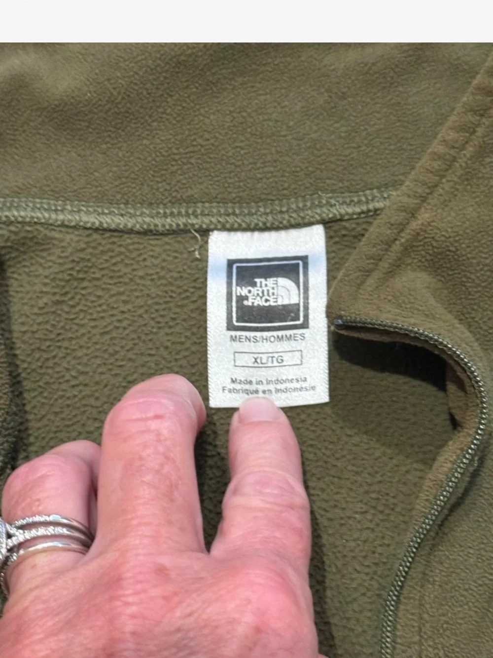 The North Face classic half