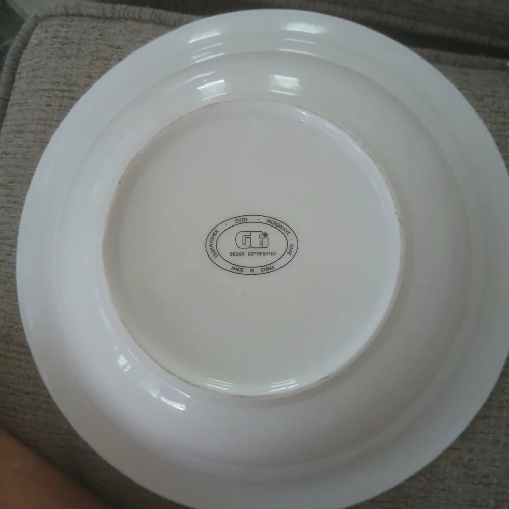 GEI Design Christmas Snowman Serving Bowl 9.5