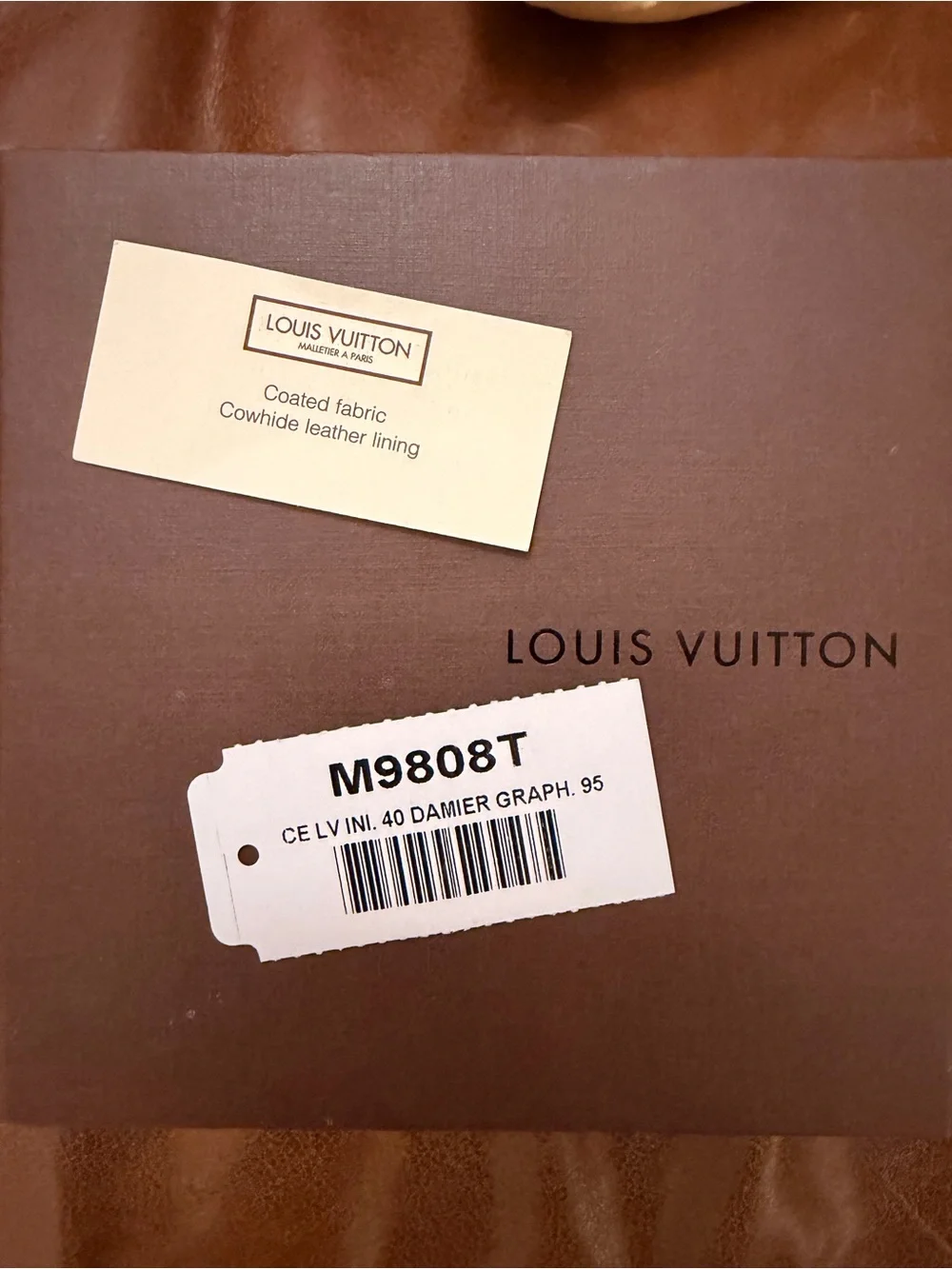 Louis Vuitton signature lv