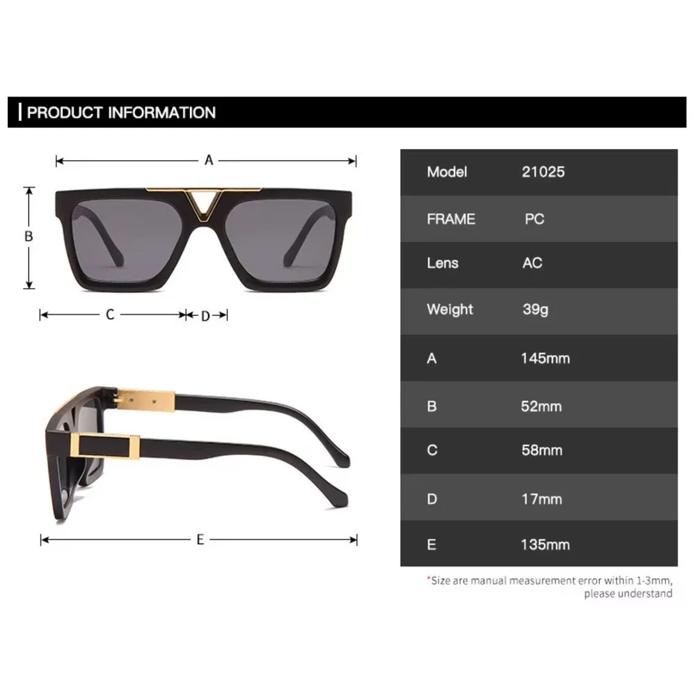 N/A statement sunglasses