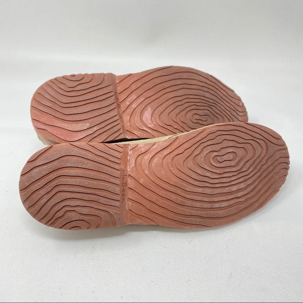 L.L. Bean bean shoe tan