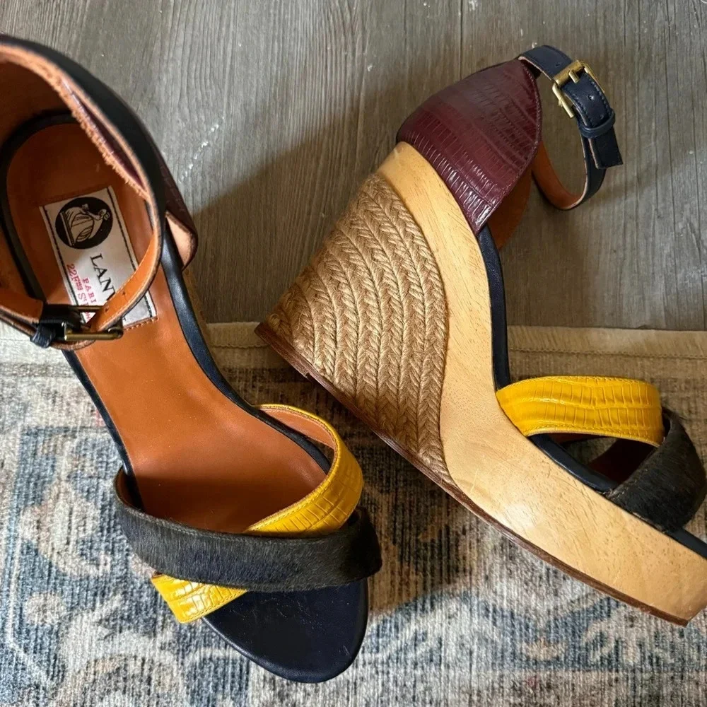 Lanvin paris multicolor