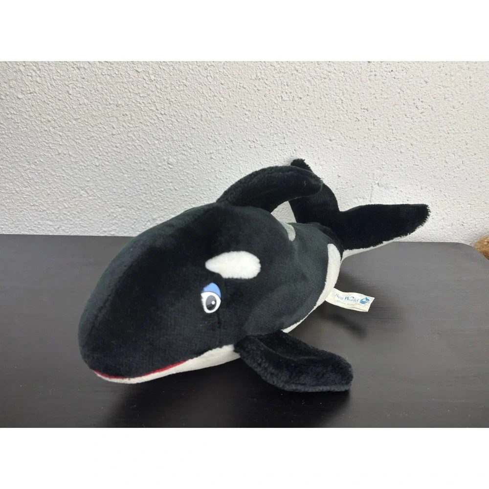 Seaworld Orca Plush Stuffed Animal 14