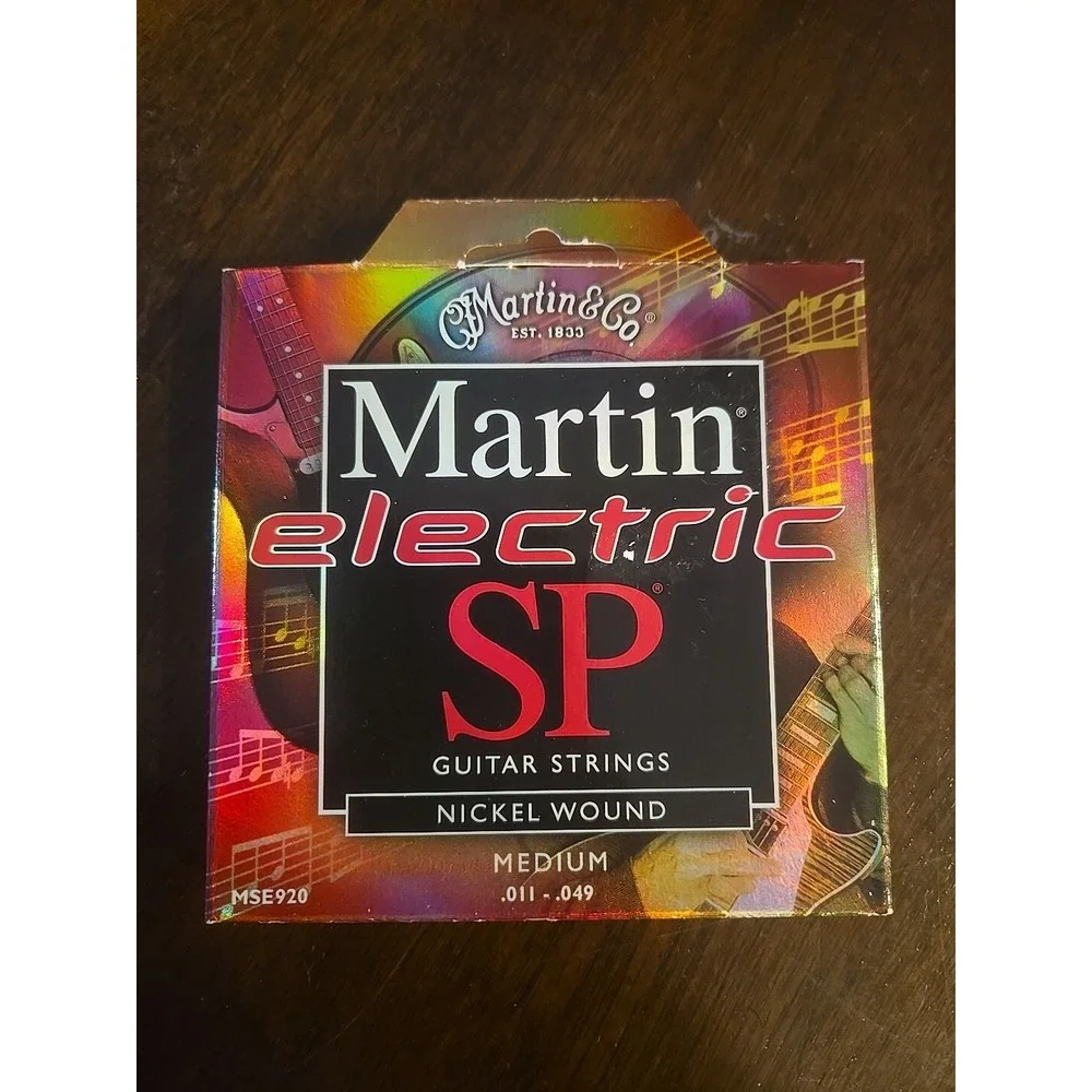 Martin & Co Electric‎ SP Guitar Strings .011-.049 Medium Nickel Wound
