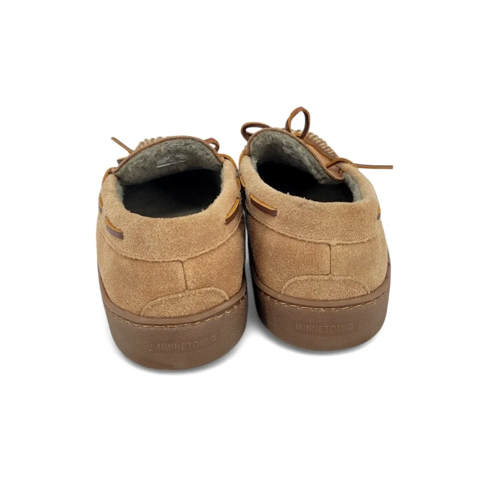 Minnetonka suede moccasin