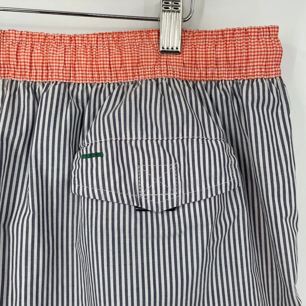 Tommy Hilfiger Striped Swim Trunks‎ Men's Size M Board Shorts Beachwear