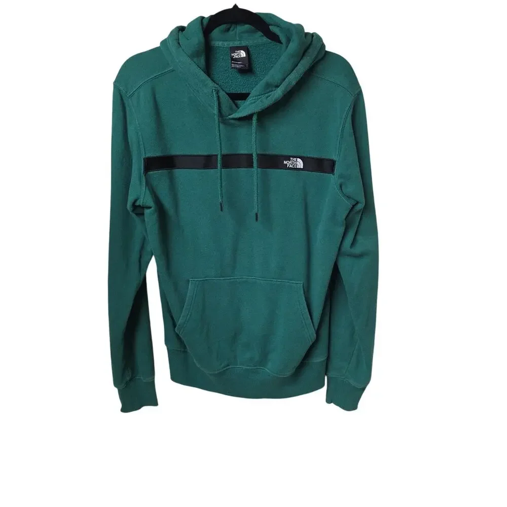 The North Face Edge to Edge Pullover Hoodie Green Mens Size Small