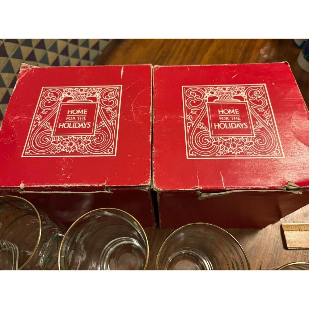 Home For The Holidays glasses appear