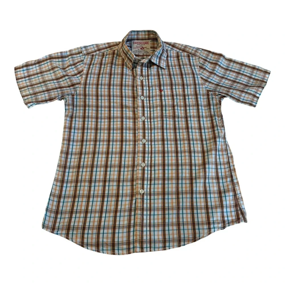 True Religion handsome plaid