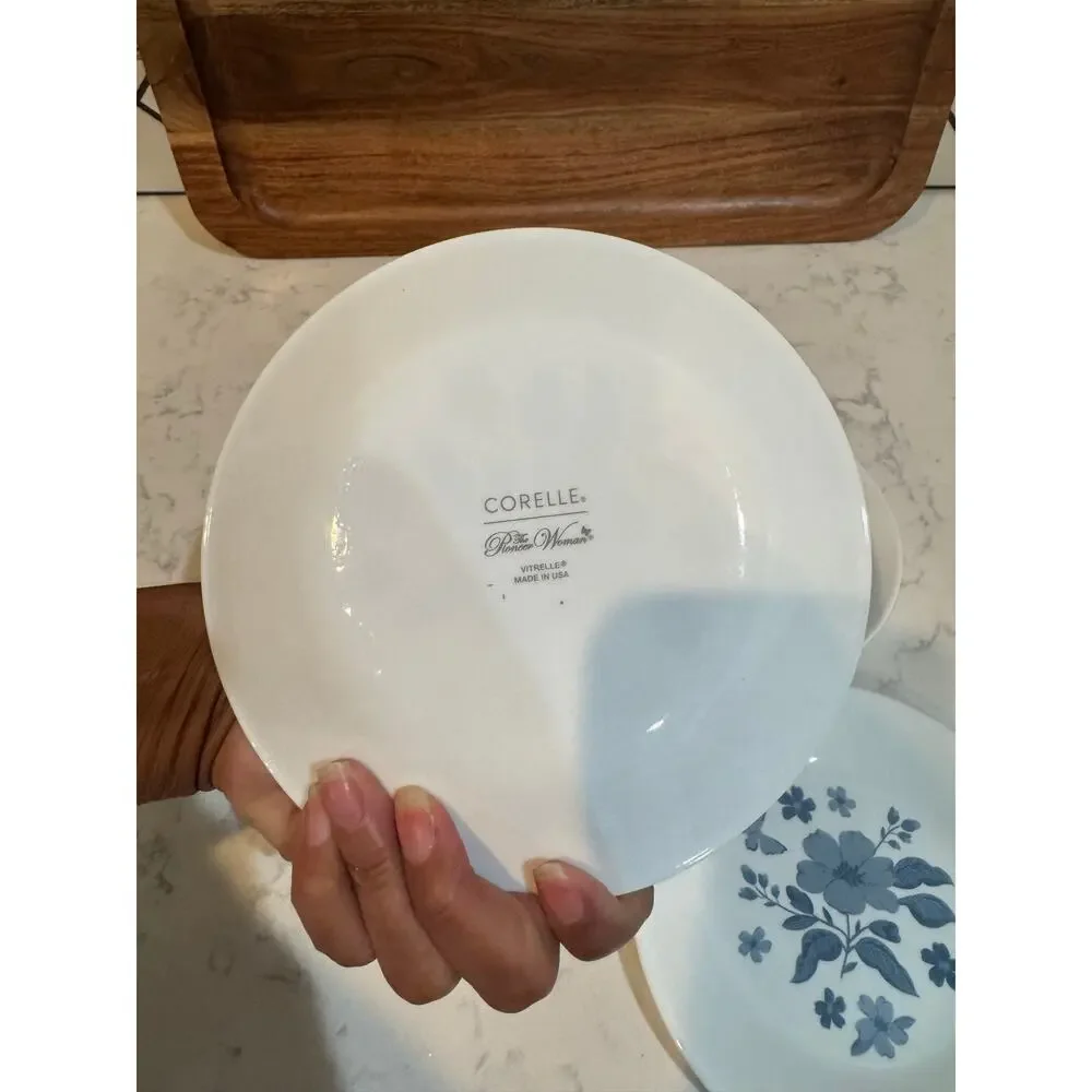 Pioneer Woman Signature Corelle Evie Blue 6.75