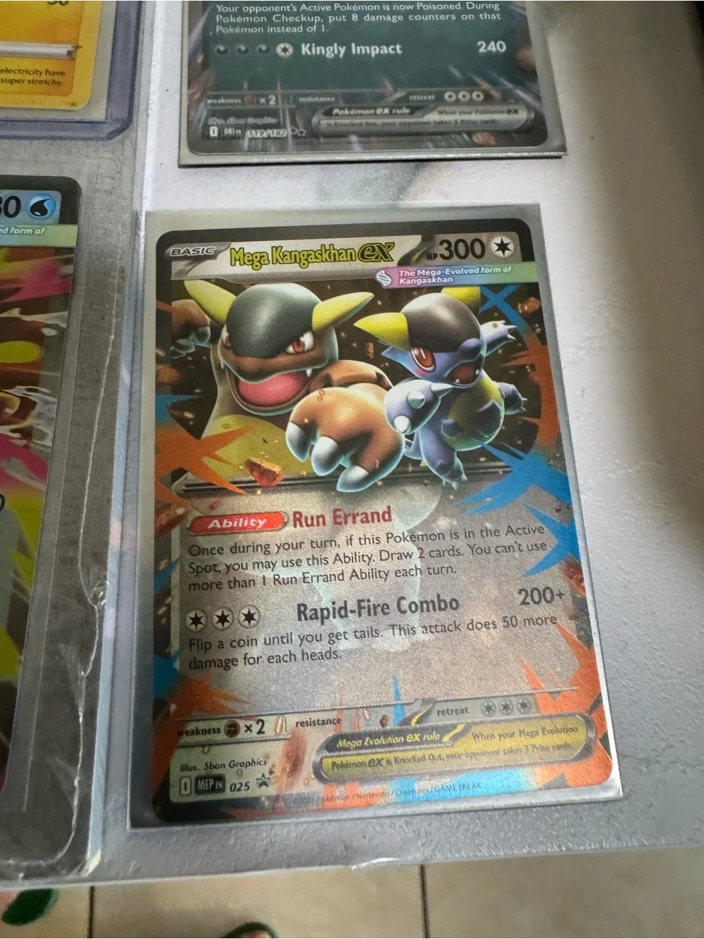 Pokemon holo card