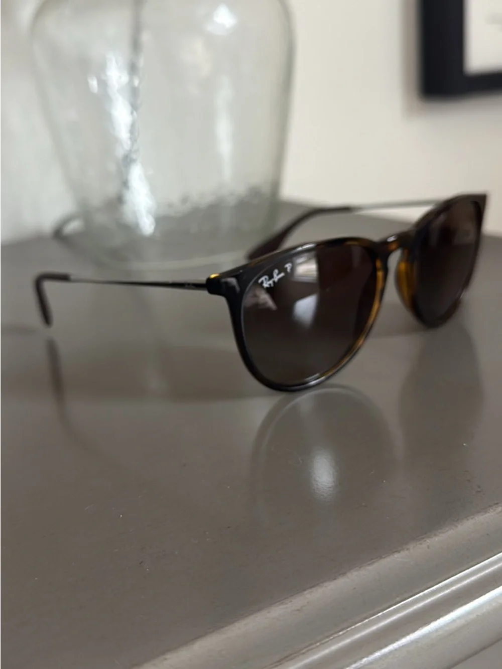 Ray-Ban lightweight brown wear