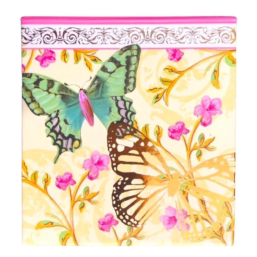 Lily McGee butterfly embellished