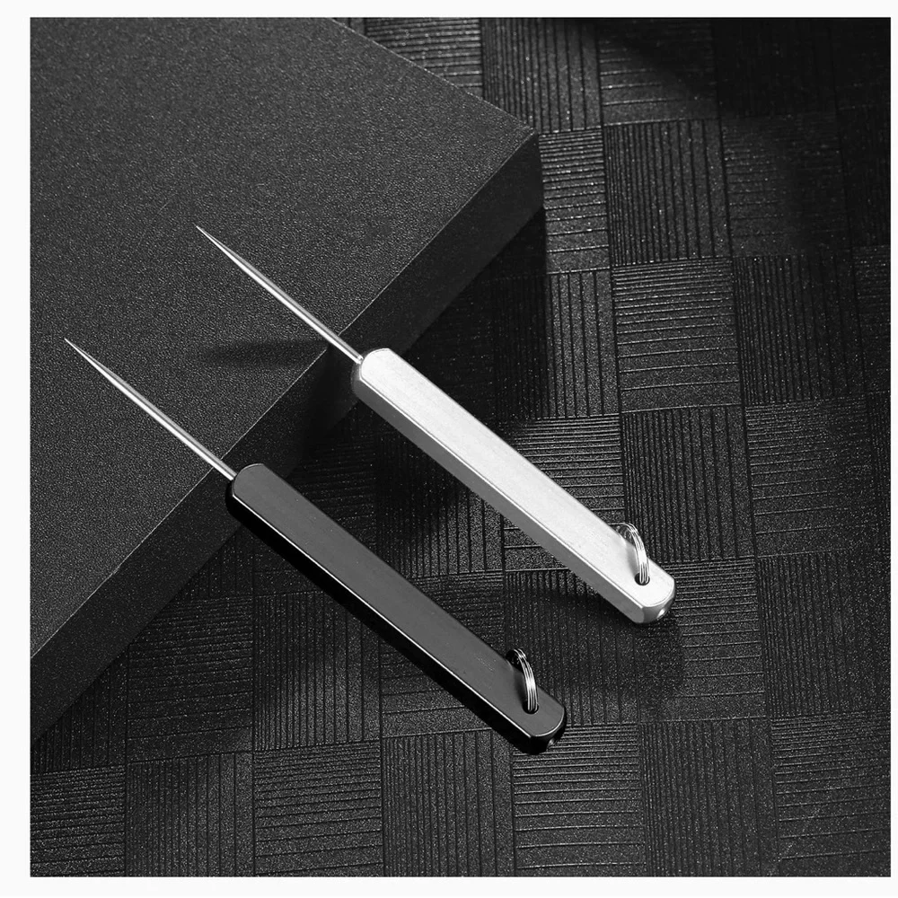 Portable Titanium Toothpicks Men, Women, Families, Camping, Outdoors
