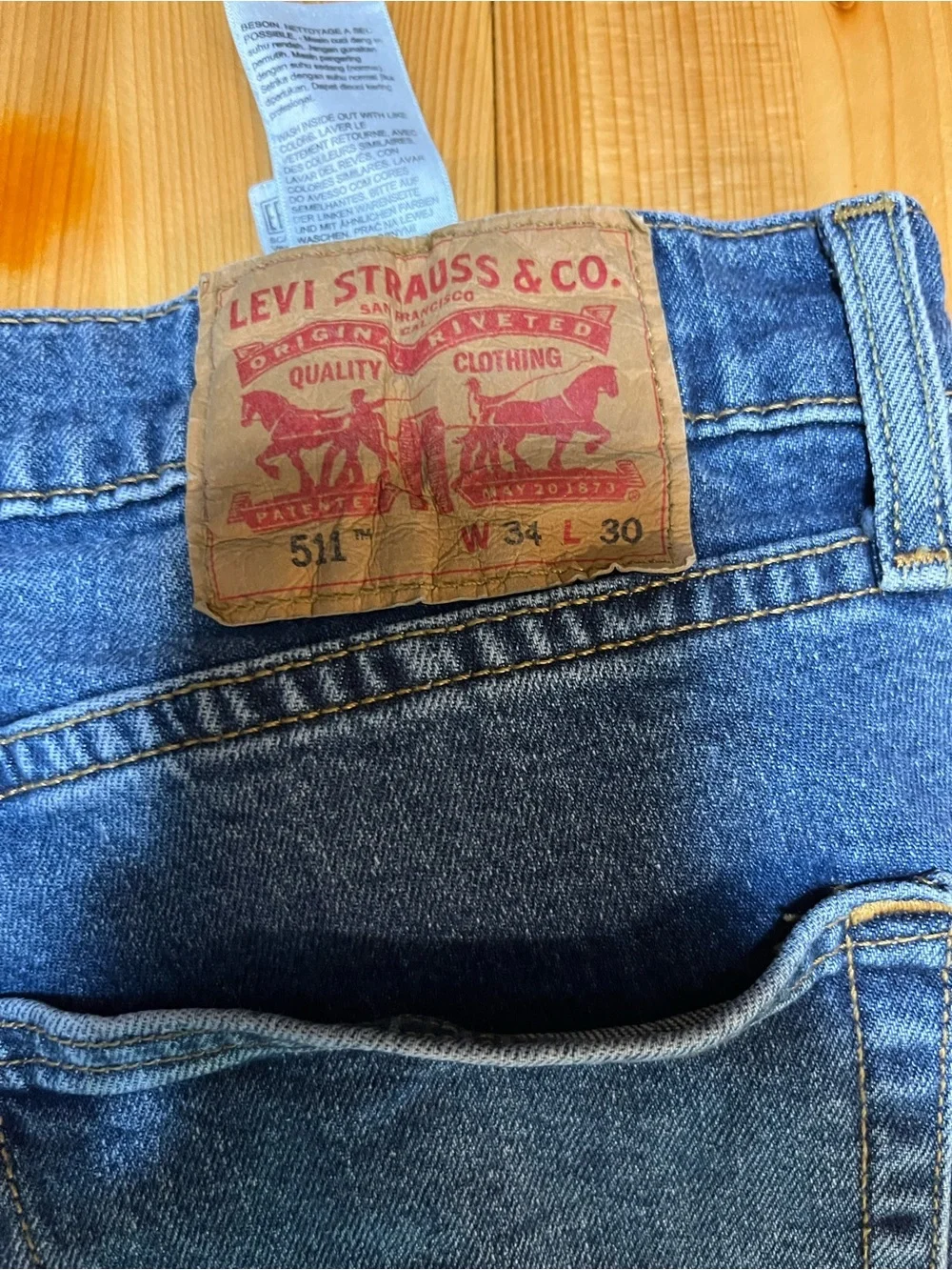 Levis levi slim
